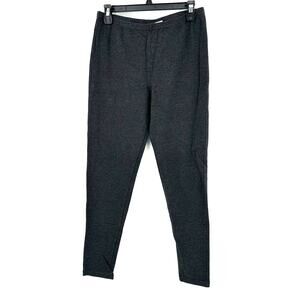 Lady Hathaway Size XL‎ Leggings Gray Modal Stretch Yoga Athleisure Basic Casual